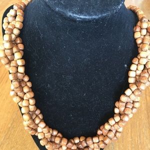 Wood necklace